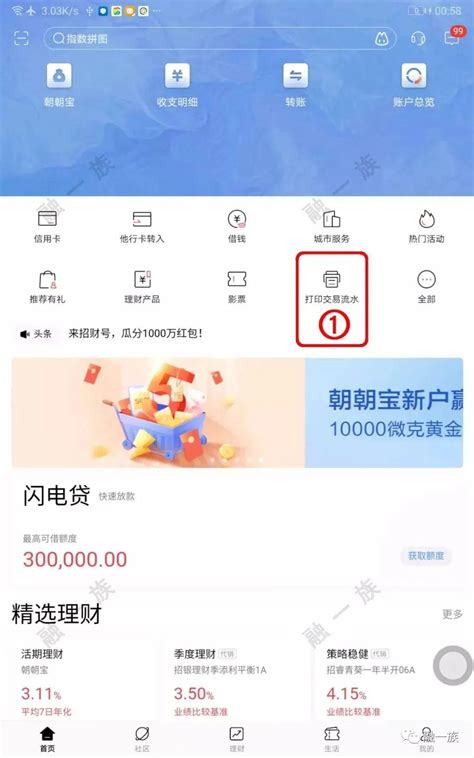 柳州银行app如何导出流水