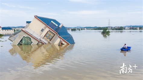 梅城洪水图片