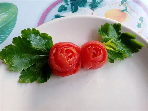 樱桃番茄的摆盘装饰