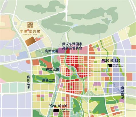 武汉光谷金地中心城平面图