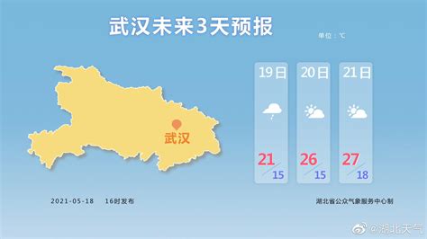武汉天气预报图片及解析