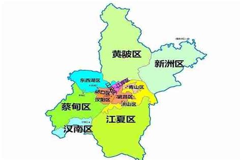 武汉有几个市几个县