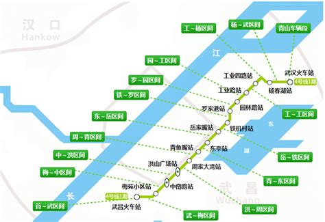 武汉4号线站点地图