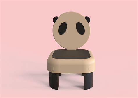 毛绒动物椅设计
