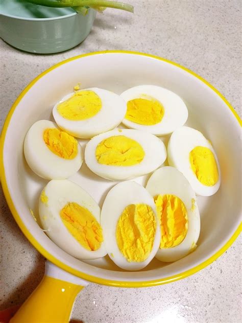 水煮蛋的正确做法