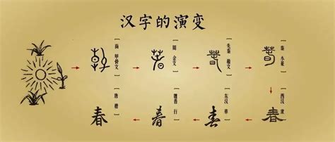 汉字演变过程七个阶段