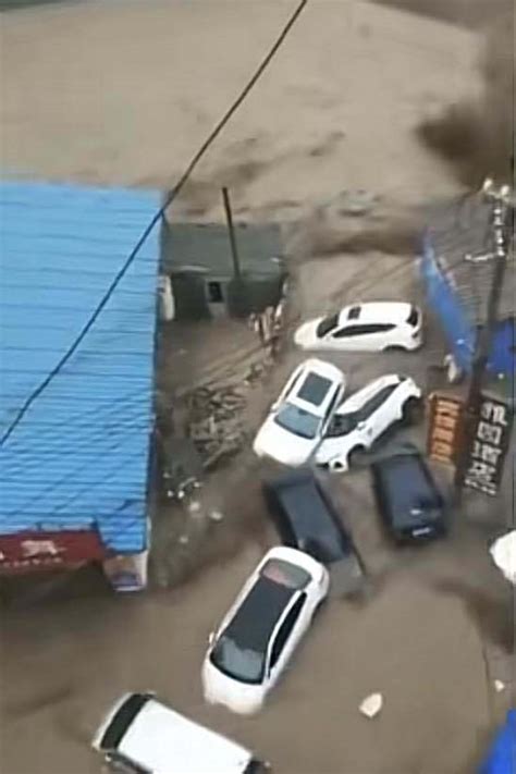汝州汝河洪水视频
