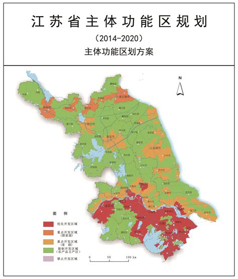 江苏省优化开发区域