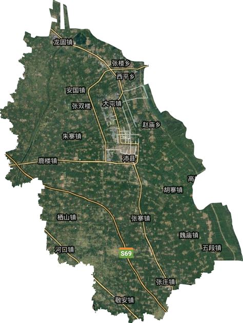 沛县县城详细地图