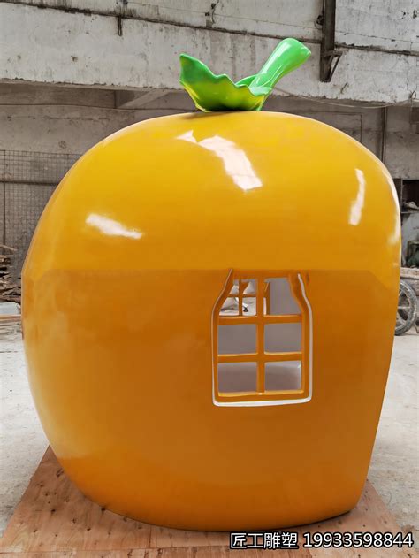 河北玻璃钢橙子雕塑制作厂家