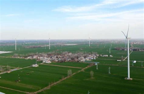 河南永城在建风力发电