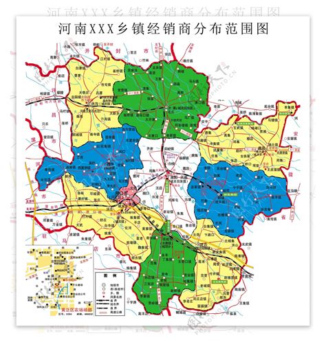 河南省周口市地图