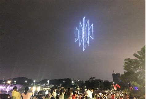 河南省首次千架无人机表演