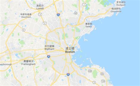 波士顿地理位置