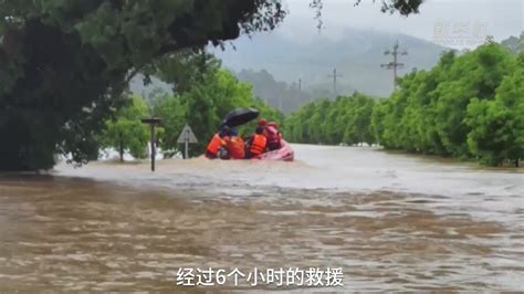 洪水来袭喇叭高喊村民撤离视频
