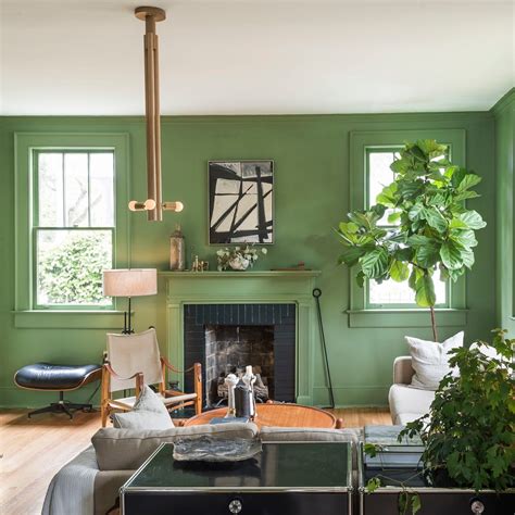流行淡绿色的家具