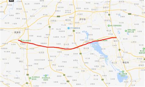 济宁商丘高速公路最新图