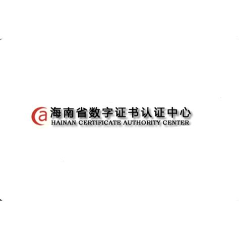 海南省数字证书认证中心怎么登录