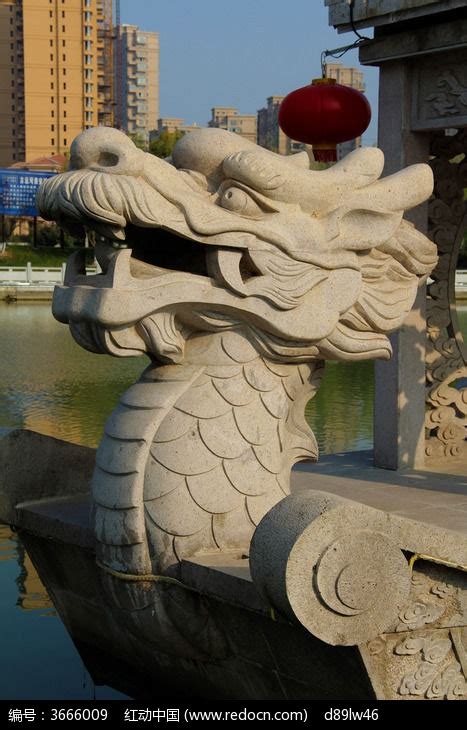 淄博人民公园龙头雕塑