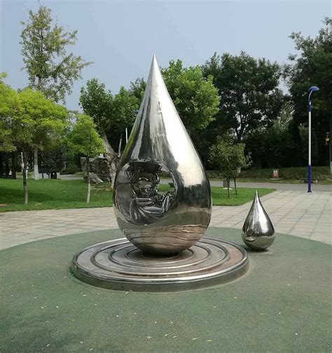 淄博公园不锈钢雕塑定制