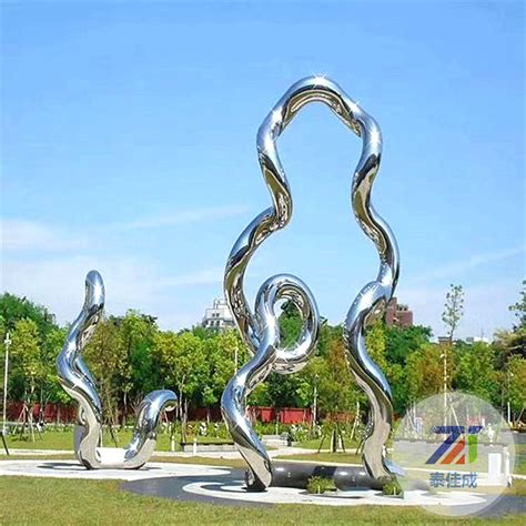深圳不锈钢圆环雕塑