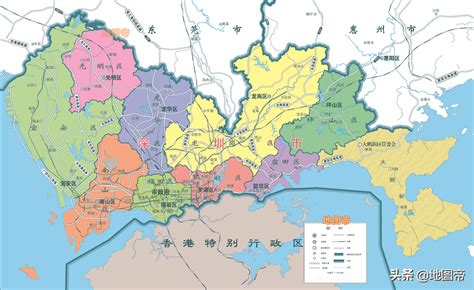 深圳地图区域划分