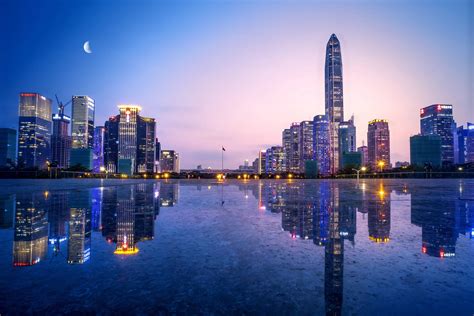 深圳的夜景实拍图片