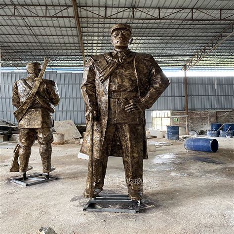深圳革命主题玻璃钢雕塑