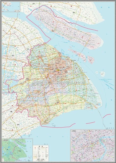 清晰版上海地图