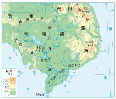 湄公河平原总面积