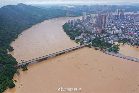 湘江干流老埠头出现超警洪水