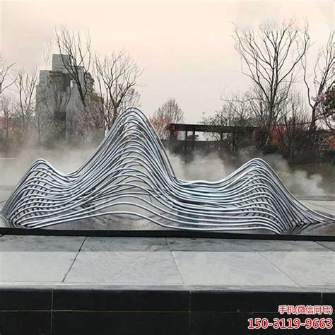 潍坊不锈钢山水雕塑生产厂家