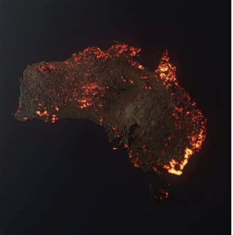 澳大利亚大火带来的情况