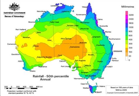 澳大利亚雨水最多的地方