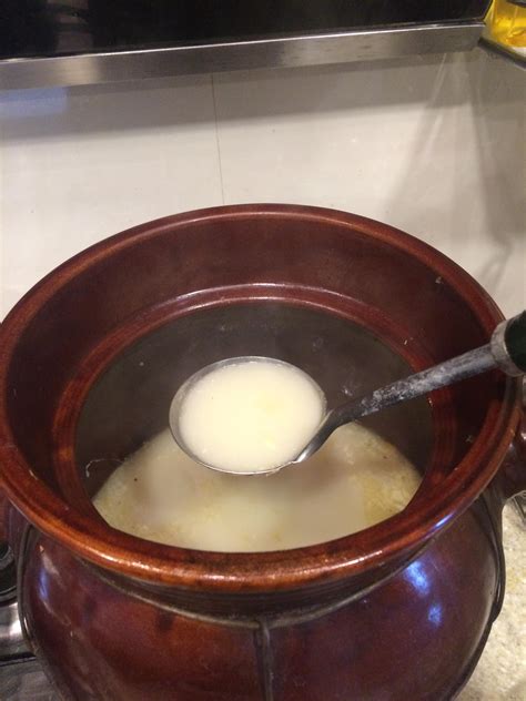 牛皮打浆做高汤