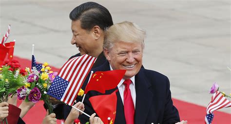 特朗普访问中国完整版