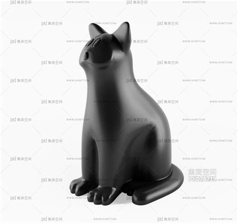 猫咪雕塑艺术品