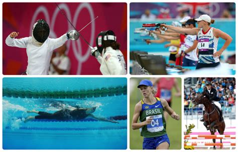 现代奥运会五项全能包括什么