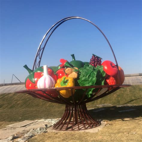 玻璃钢蔬菜雕塑订制