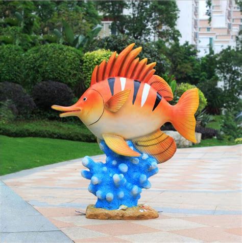 玻璃钢造型雕塑鱼