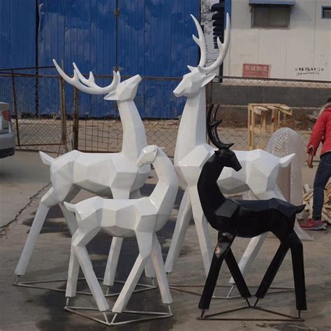 玻璃钢雕塑厂家鹿