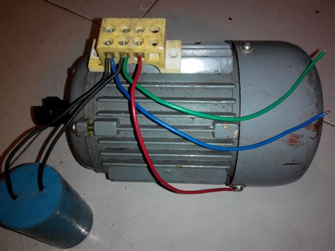 电容运转异步电动机的接线方法