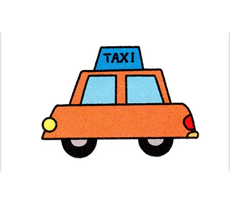 画出租车的简单方法