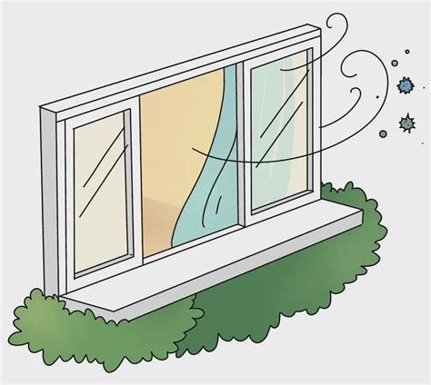 病毒会通过窗户和空调排到室外吗