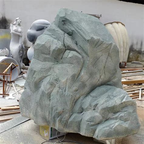 白山景观水泥雕塑