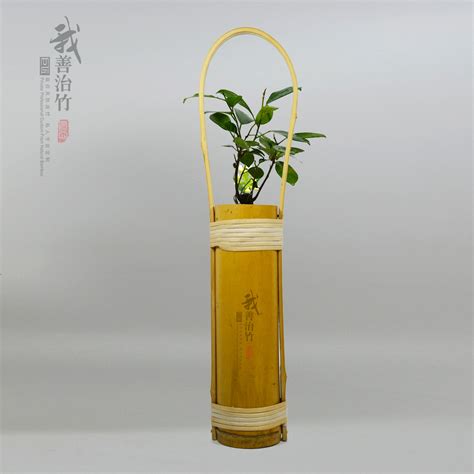 竹玻璃花瓶厂家直销