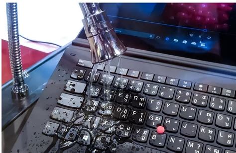 笔记本键盘进水能开机是没事了吗