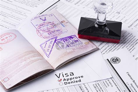 签证单盖章图片