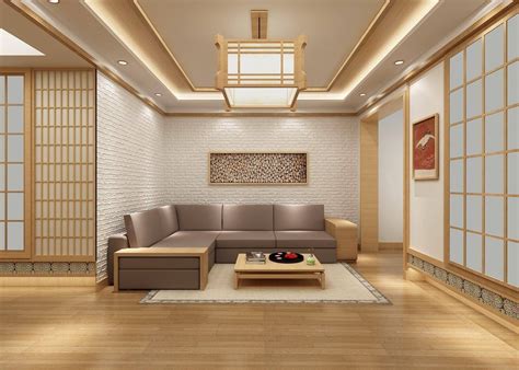 简单的日式客厅