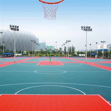 篮球场悬浮地板设计方案